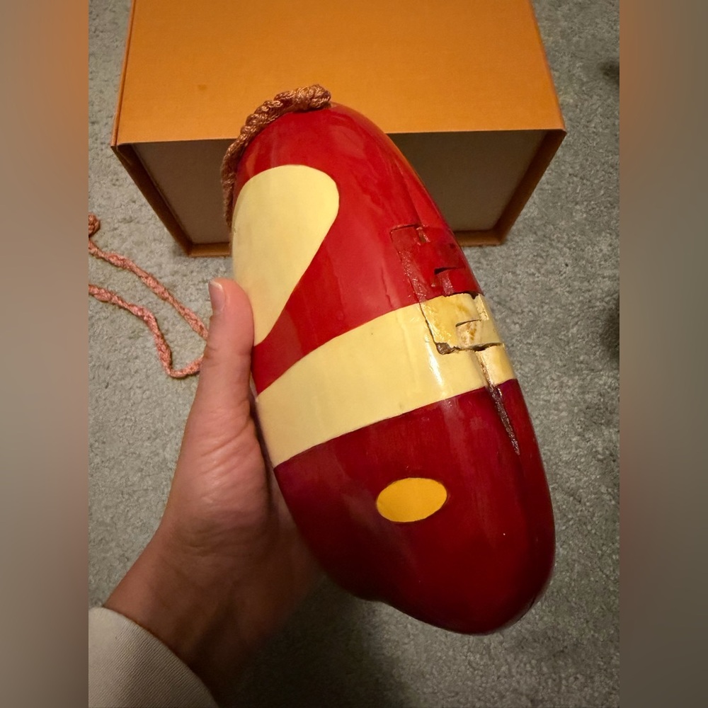 Vintage Rafael Sanchez Lacquered Wood Bag - Picture 2 of 5